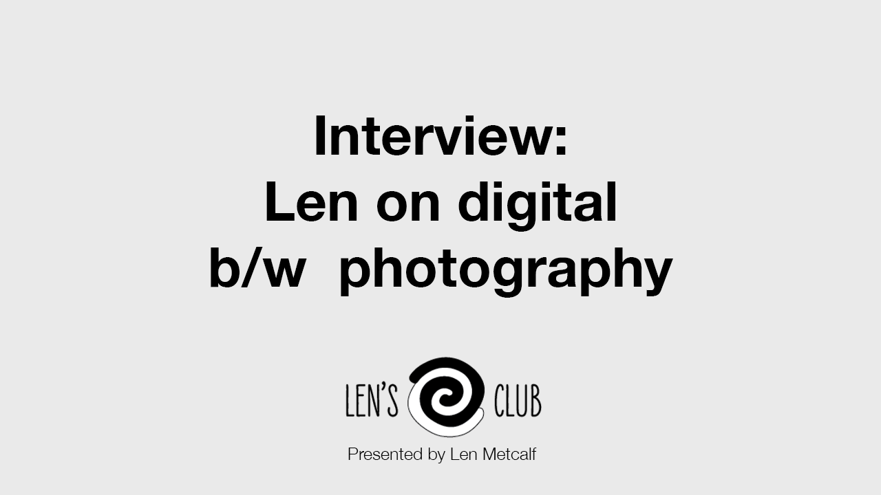 Digital Black and White Photography...