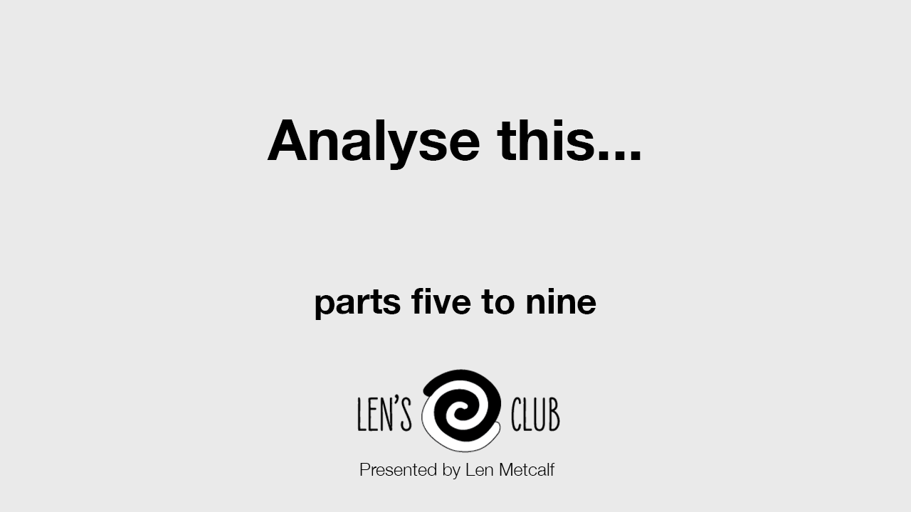 AT05 - AT09 Analyse this....