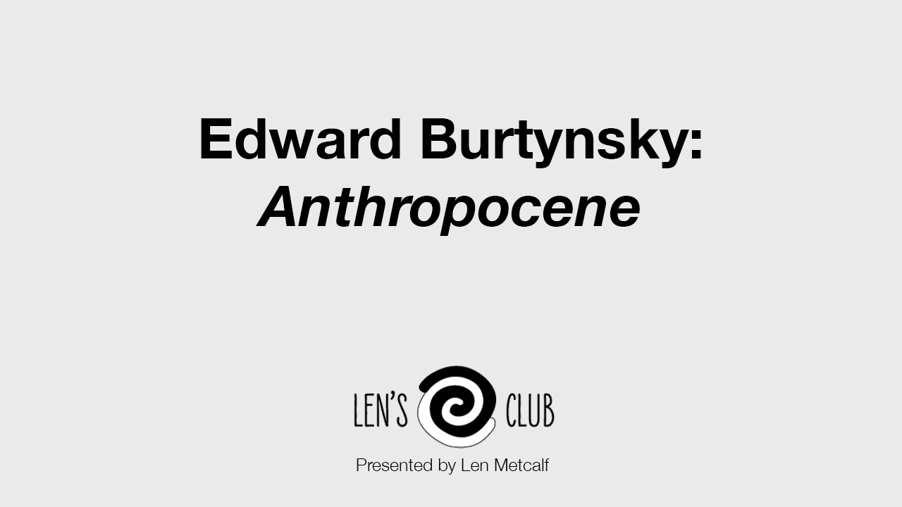 BR14 Edward Burtynsky: Anthropocene