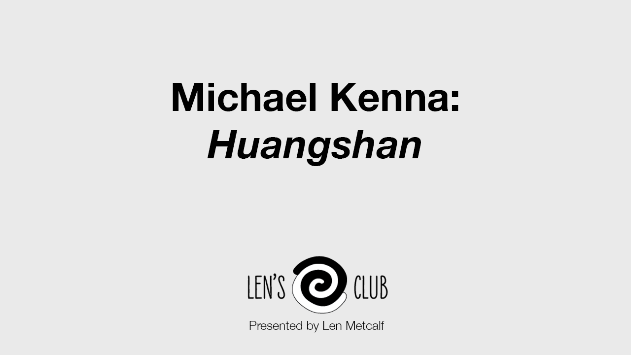 BR15 Michael Kenna: Huangshan