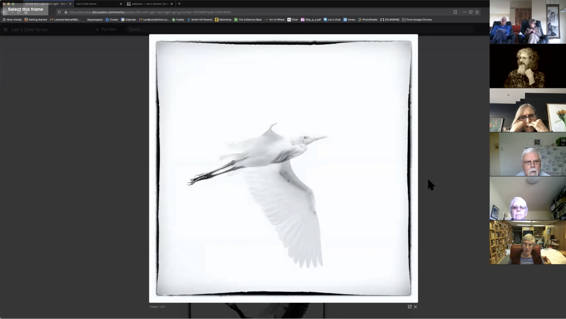 LC8  Len's Class - Soft Light - Hard Light extended practice