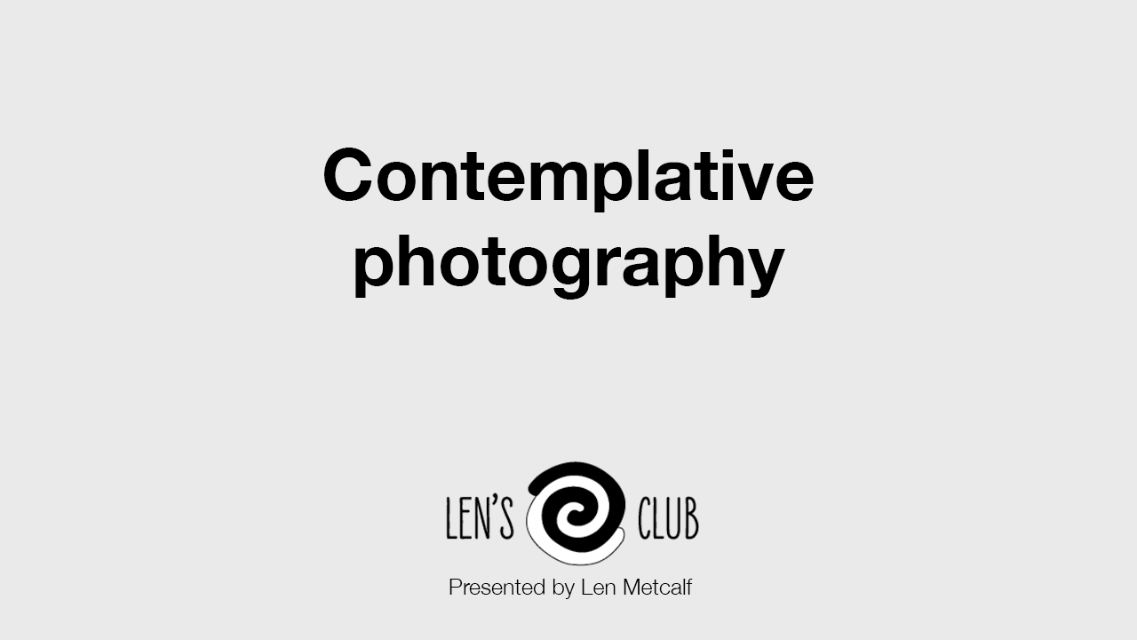 PR46 Contemplative Photography