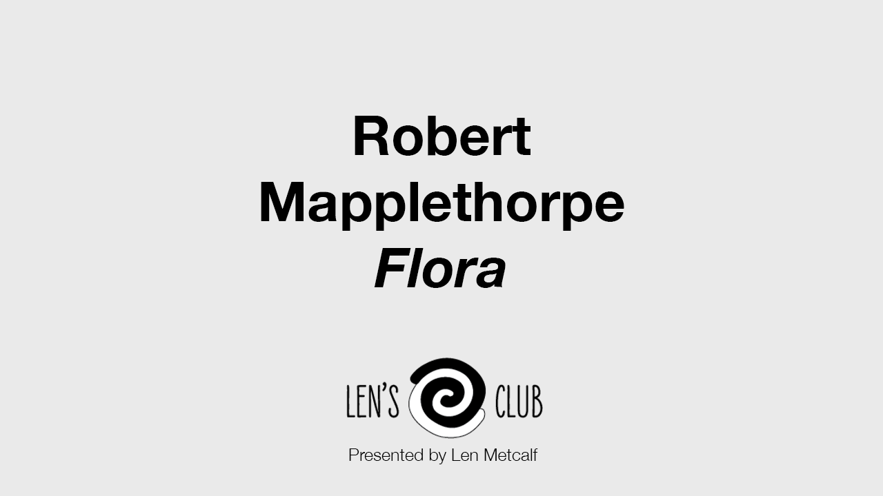 BR24 Robert Mapplethorpe: Flora