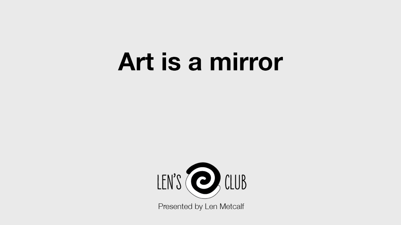 PR59 Art is a Mirror