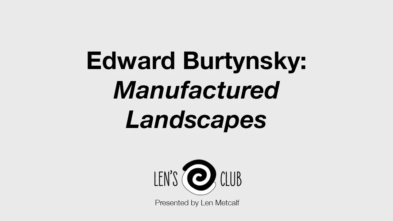 BR39 Edward Burtynsky: Manufactured Landscapes
