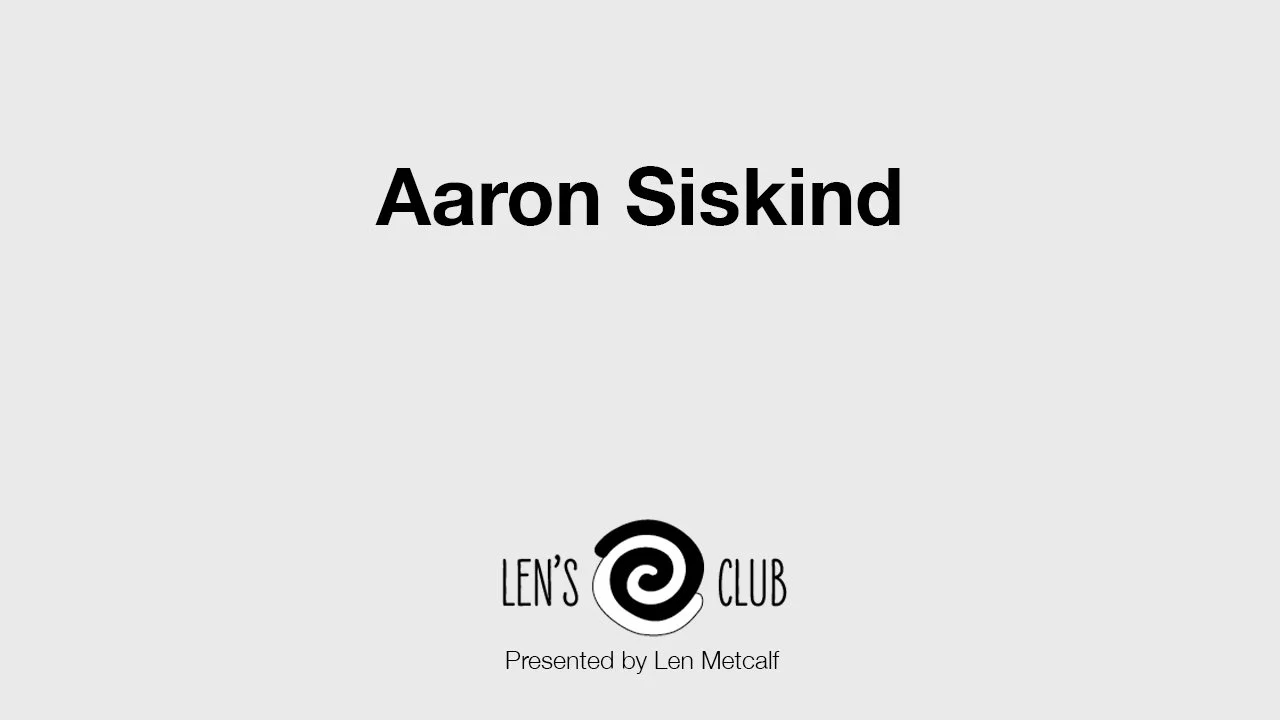 PR72 Aaron Siskind Abstract Expressionist