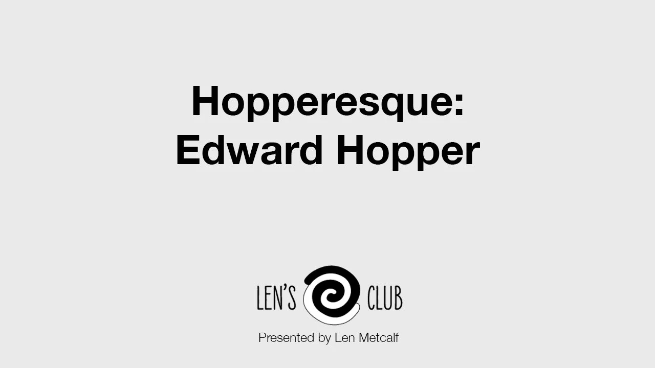 PR76 Hopperesque - Edward Hopper