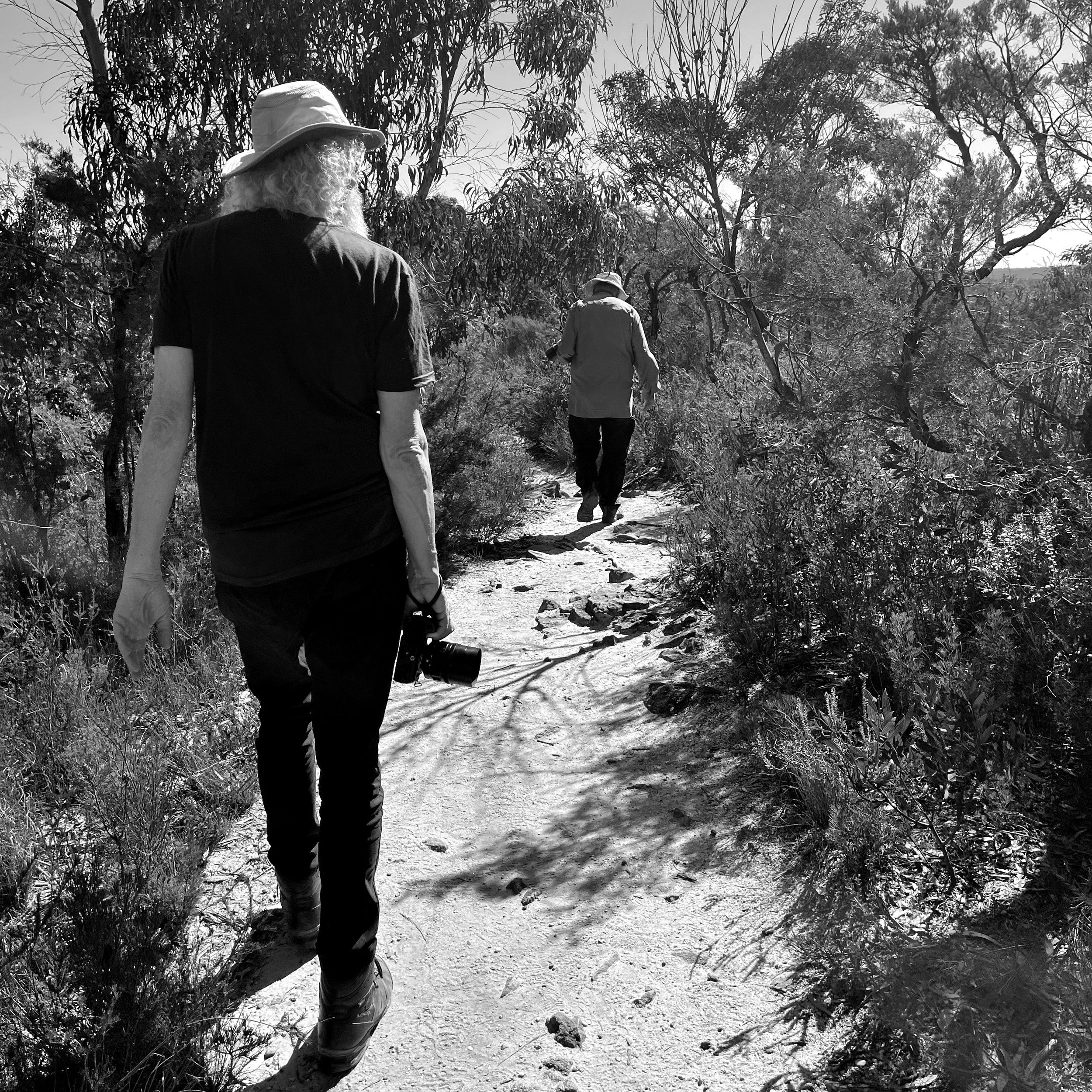 out and about with Len