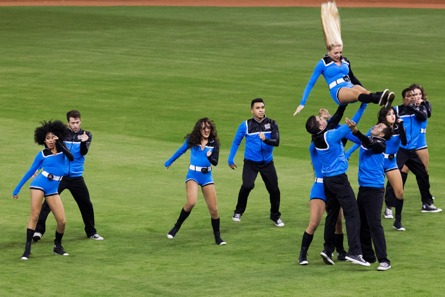 The Miami Marlins Energy Team.
