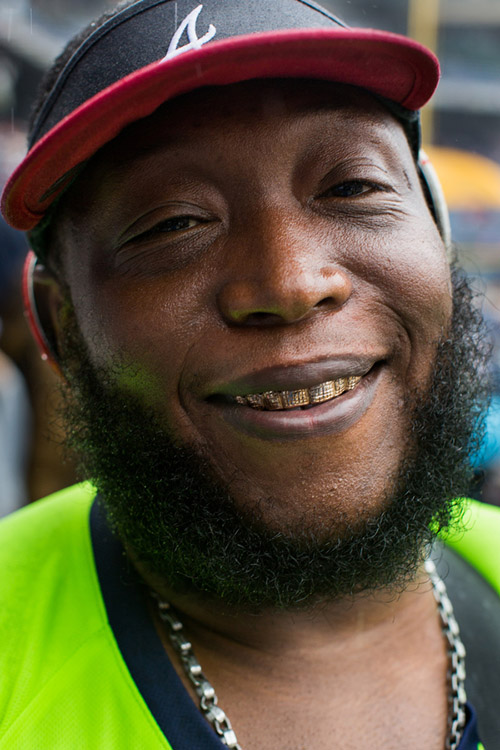 Till has been a beer vendor for five years. 