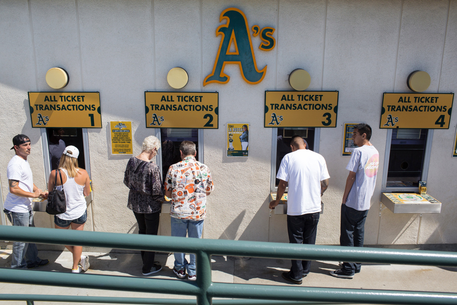 Ticket window. 