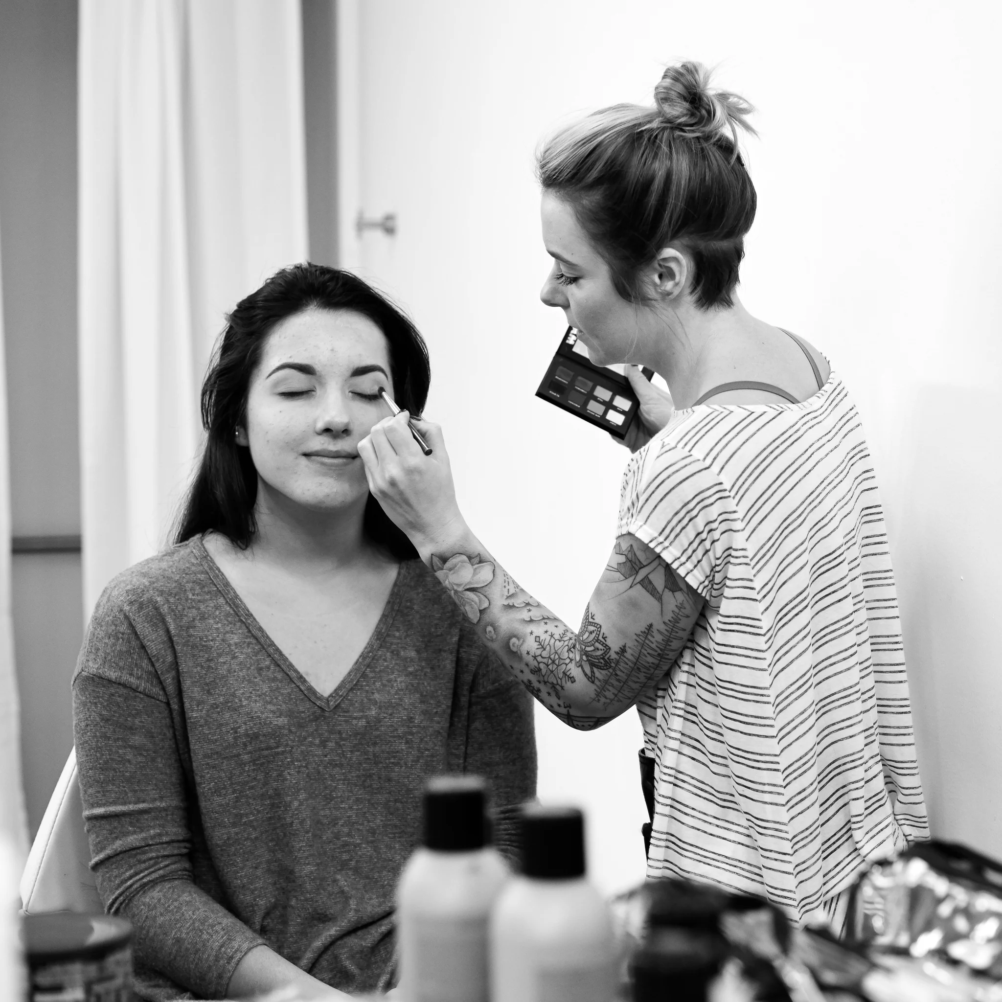 Behind the Scenes Portrait - Rebekah Beaty | Emily McGonigle Photography