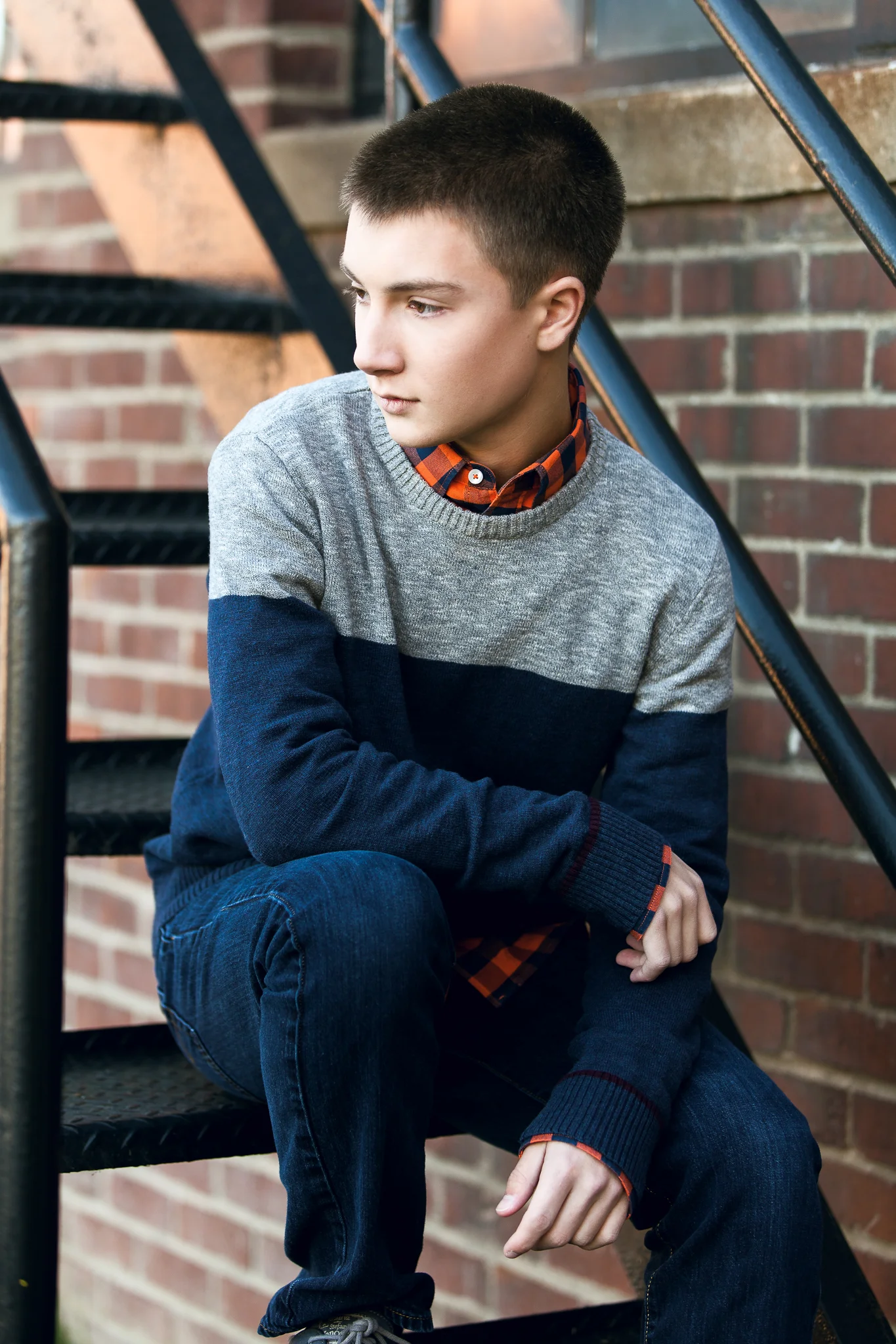 Senior Portrait - Connor Stephens | Emily McGonigle Photography 