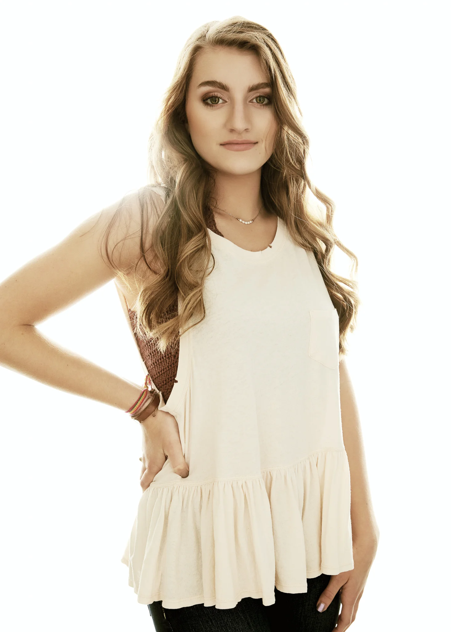 Senior Model Portrait - Anna Leigh Campbell | Emily McGonigle Photography