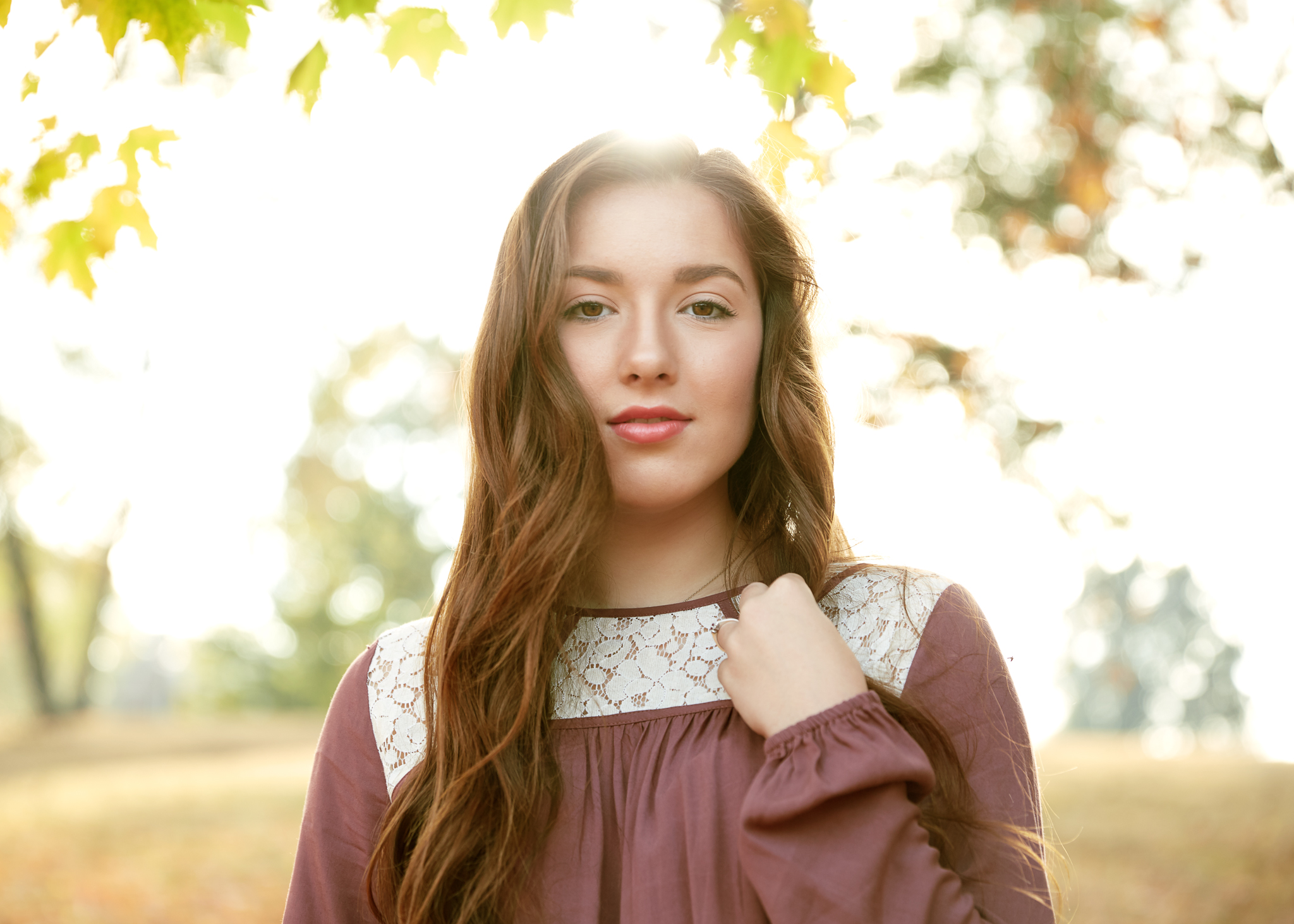 Seasonal Senior Portrait Session - Rebekah Beaty | Emily McGonigle McGonigle