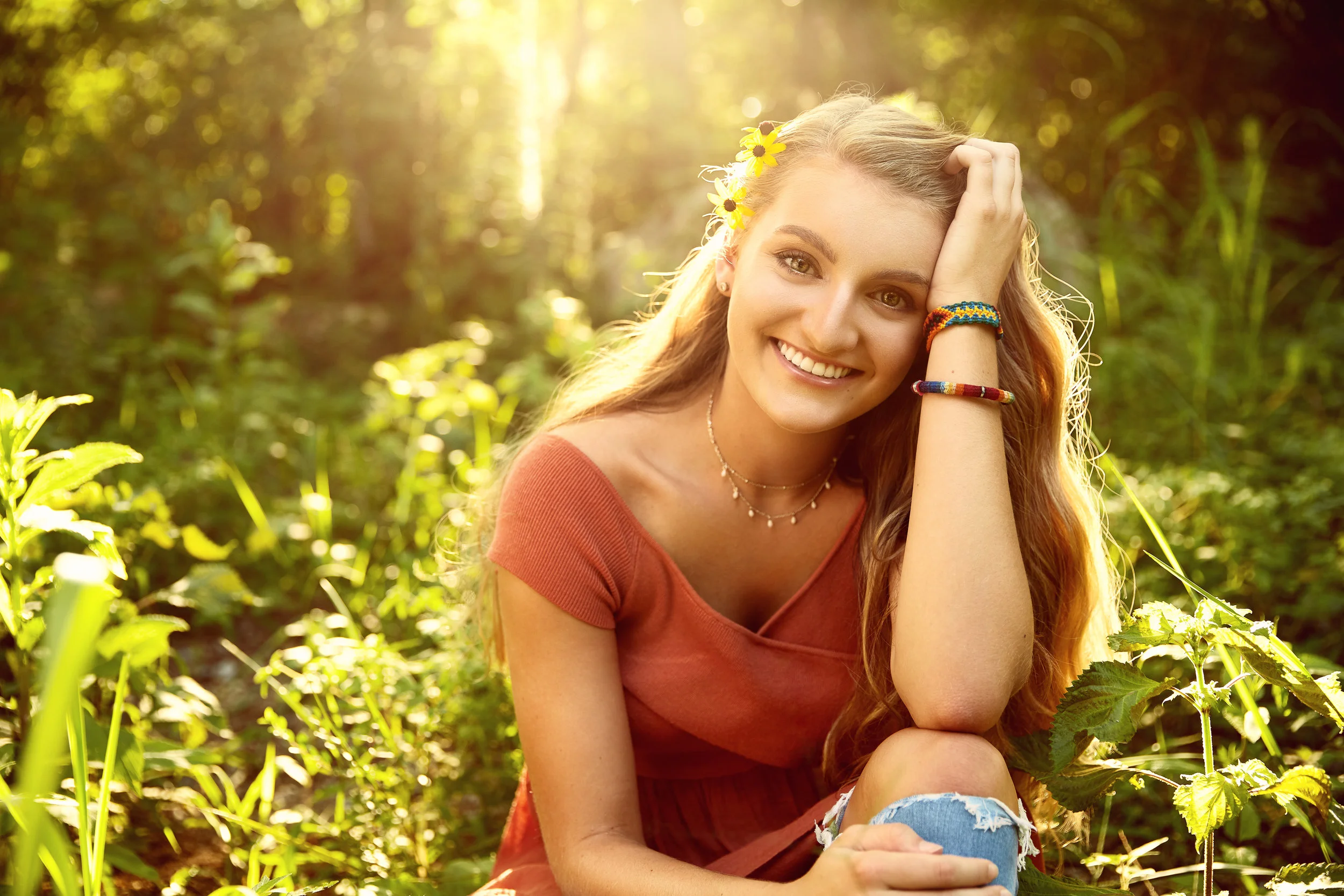 Senior Portrait Throwback - Anna Leigh Campbell | Emily McGonigle Photography