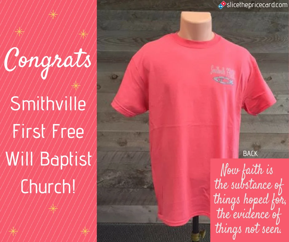 Learn more about our t-shirt program by visiting slicethepricecard.com/t-shirt