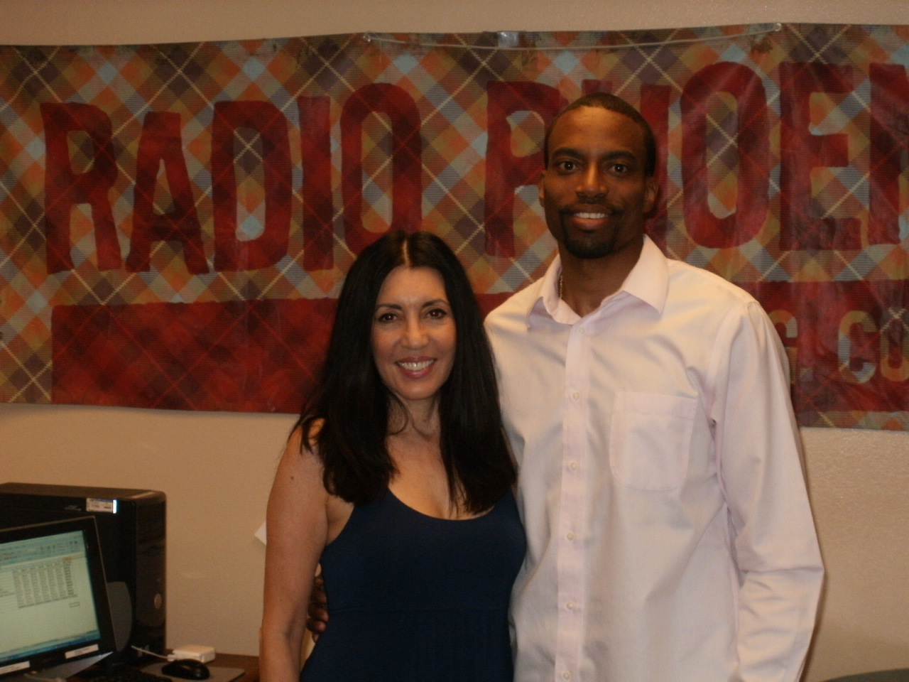 Khani Cole at the Radio Phoenix Studio. 6-24-2012.