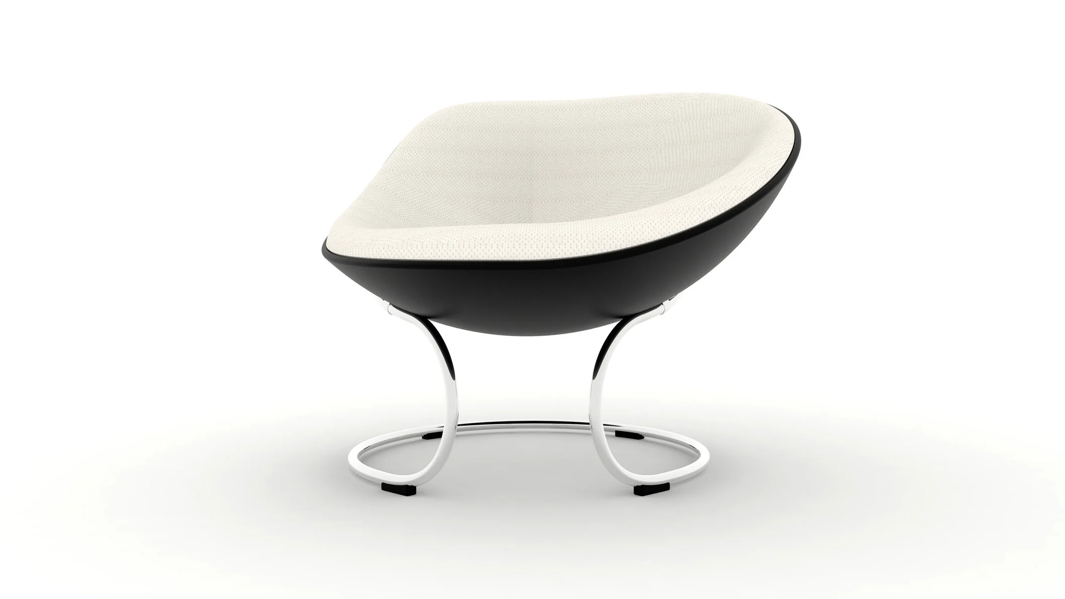 Owan : A lounge chair that has an asymmetric curvy shape on its side. It allows users to relax and flexible on any postures and movements.