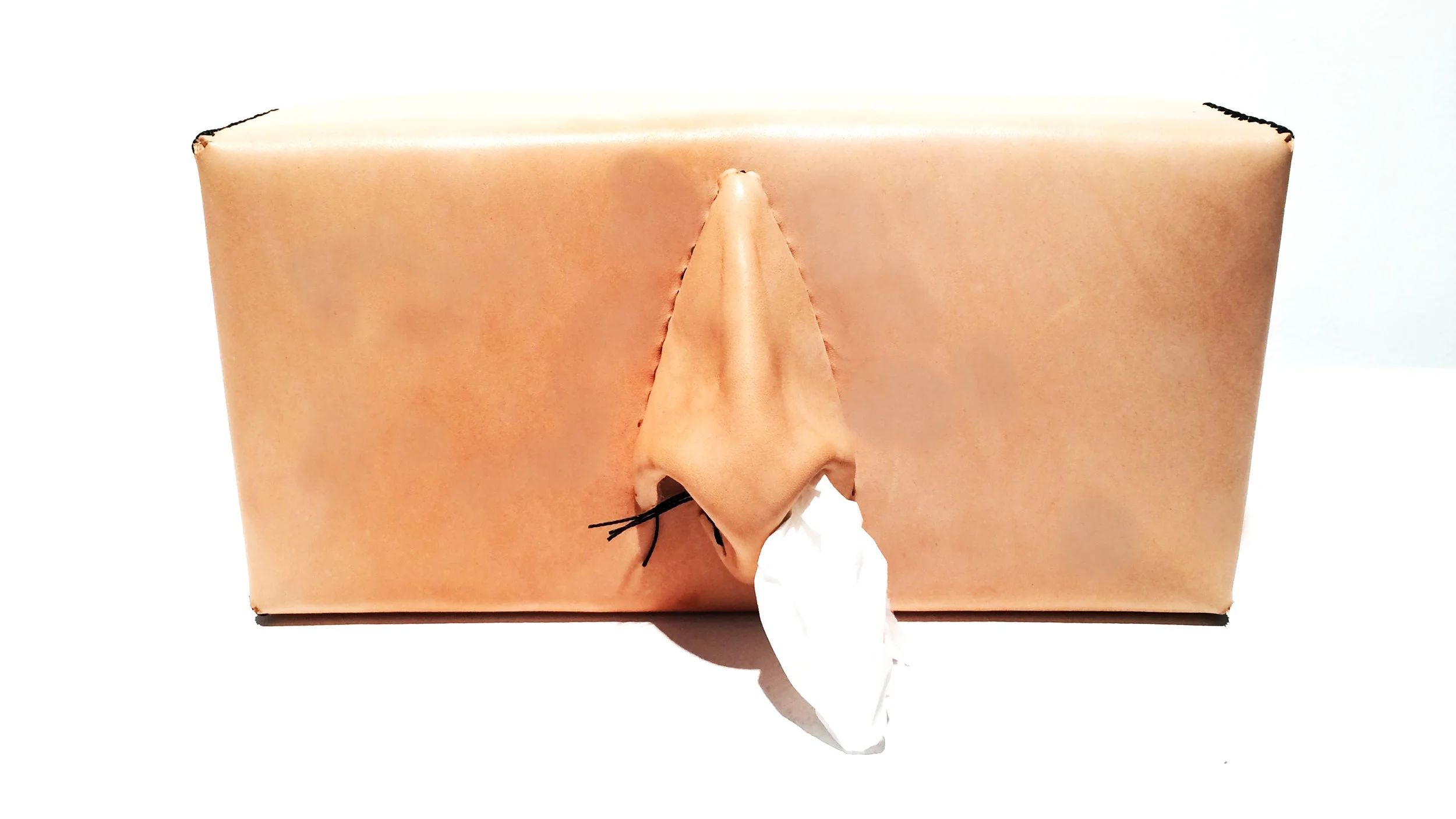 The body : Re-creating the human body parts out of real leather materials and apply it in lifestyle products.
