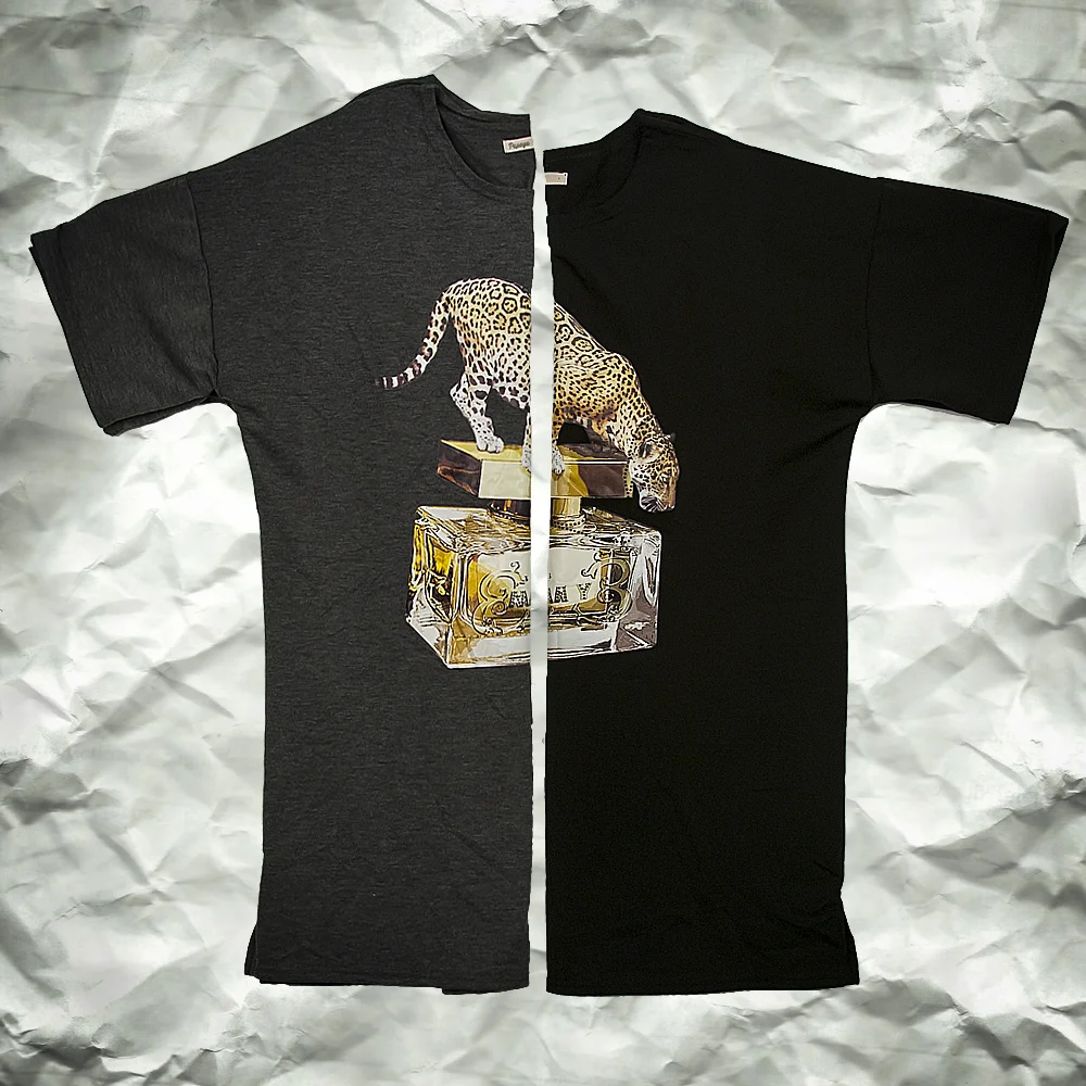 Leopard T-Shirt Dress