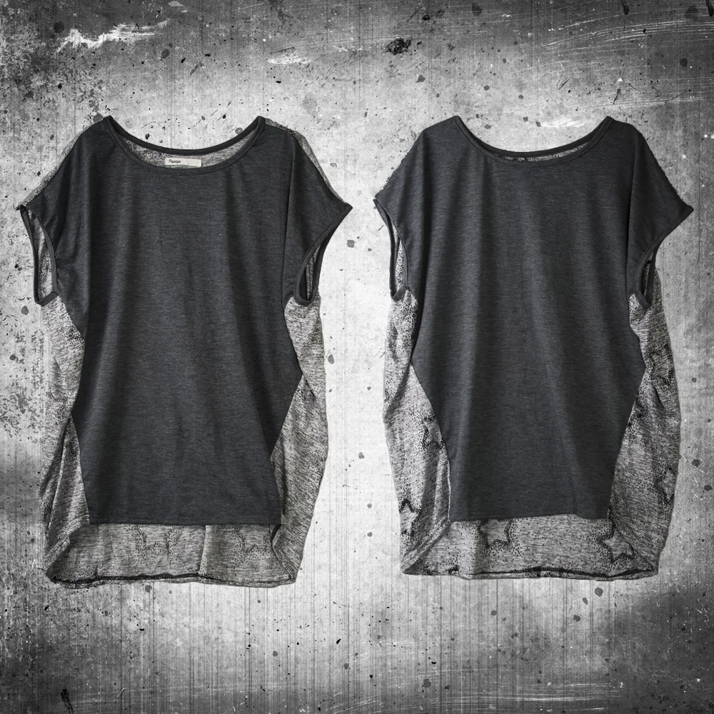 Cap Sleeve Stars Graphics Top