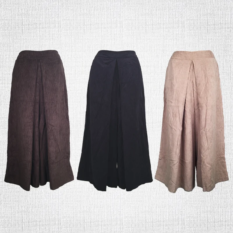 Corduroy Palazzo Pants