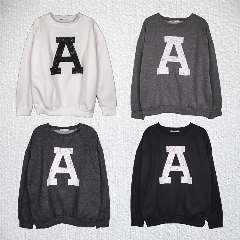 "A" Graphic Top