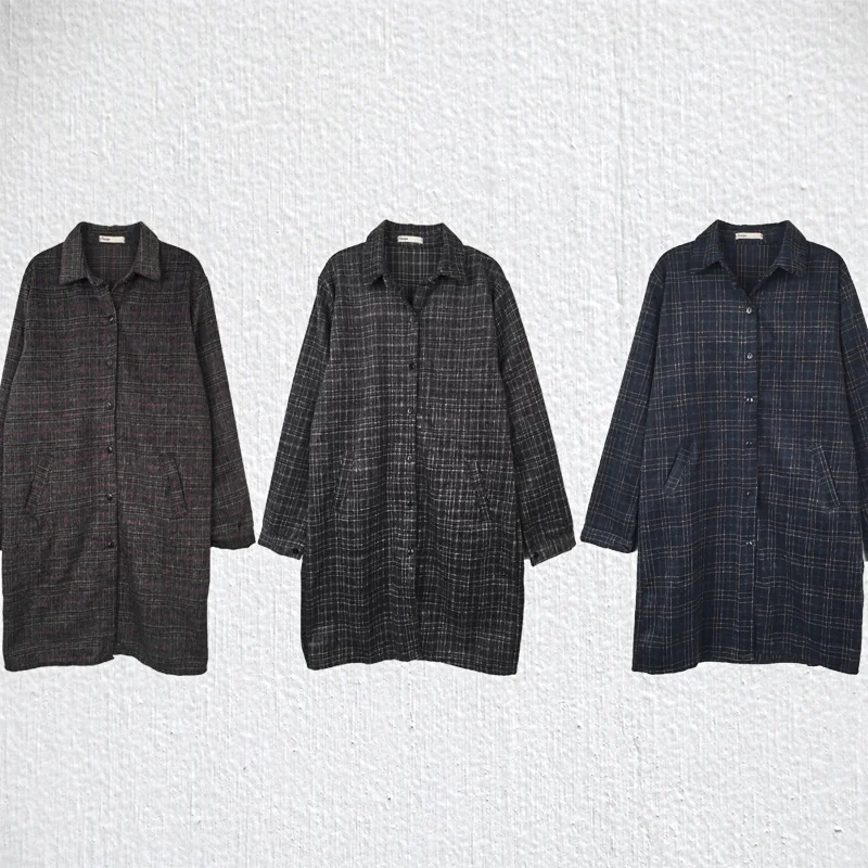 Flannel Shirt Dress