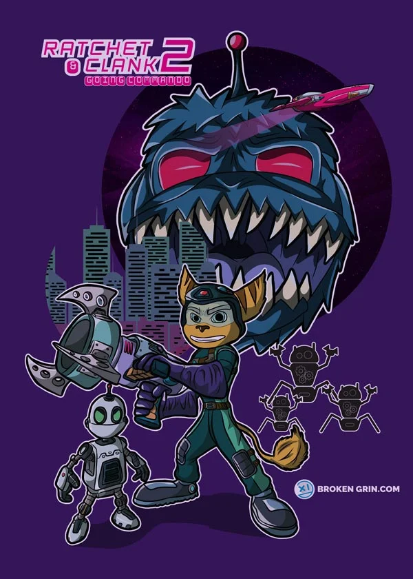 Ratchet and Clank 2 Alt Art
