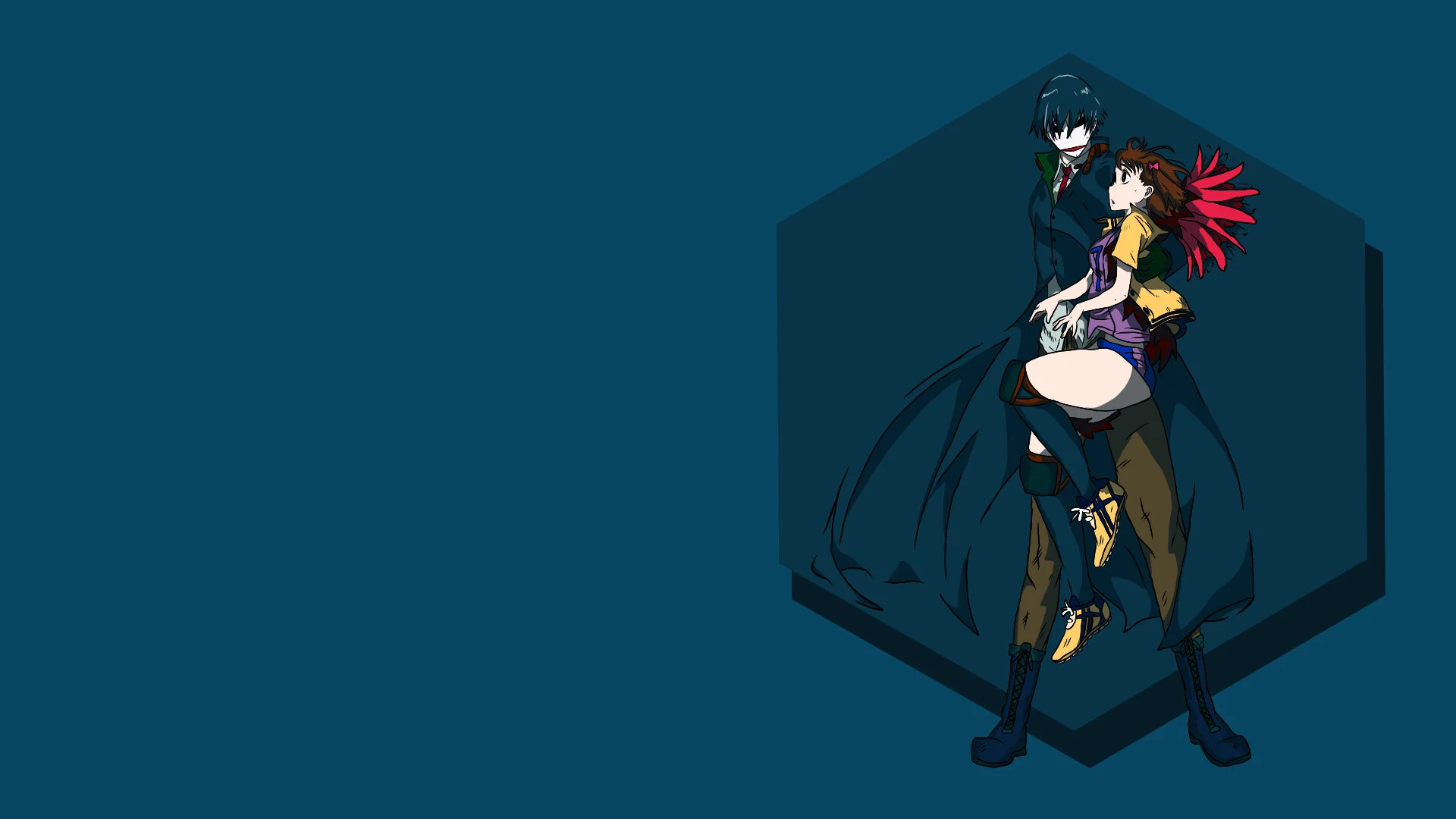 Darker than Black HD Desktop Wallpaper 