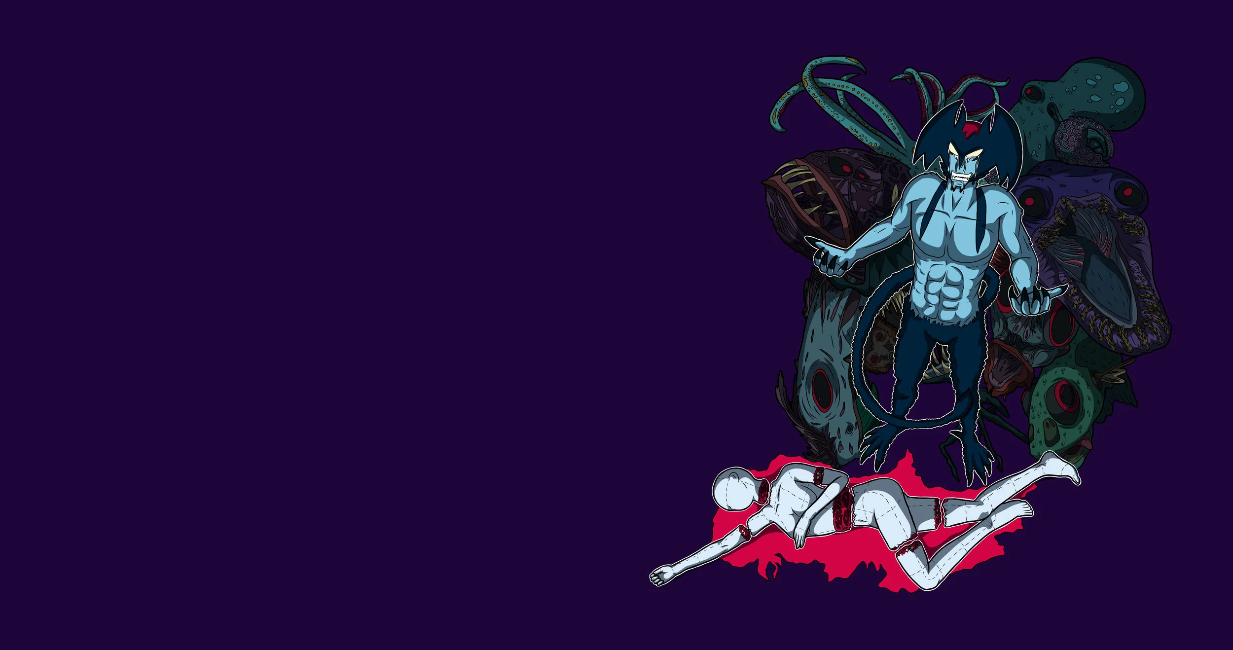 Devilman Crybaby 4k Desktop Wallpaper 