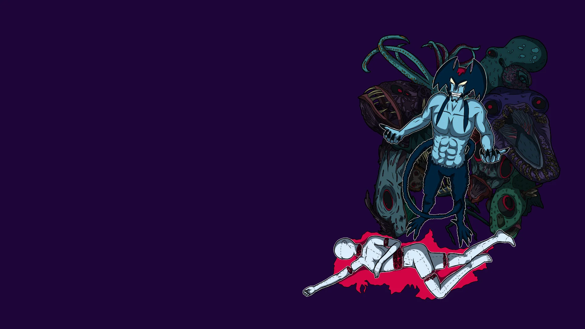 Devilman Crybaby HD Desktop Wallpaper