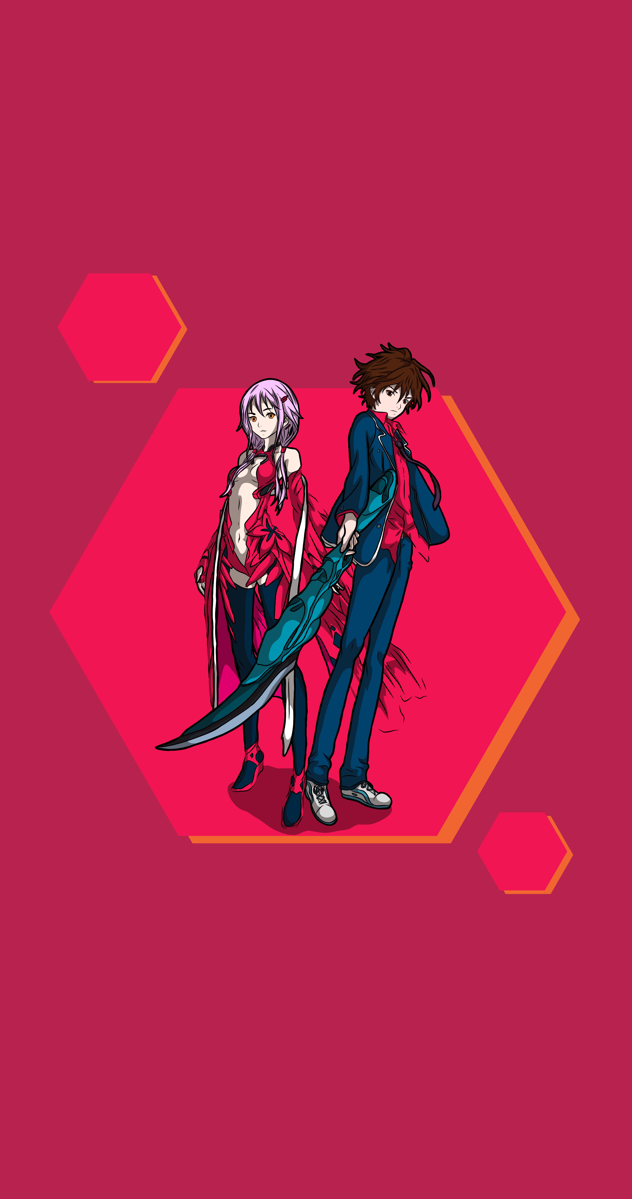 Guilty Crown 4K Phone Wallpaper
