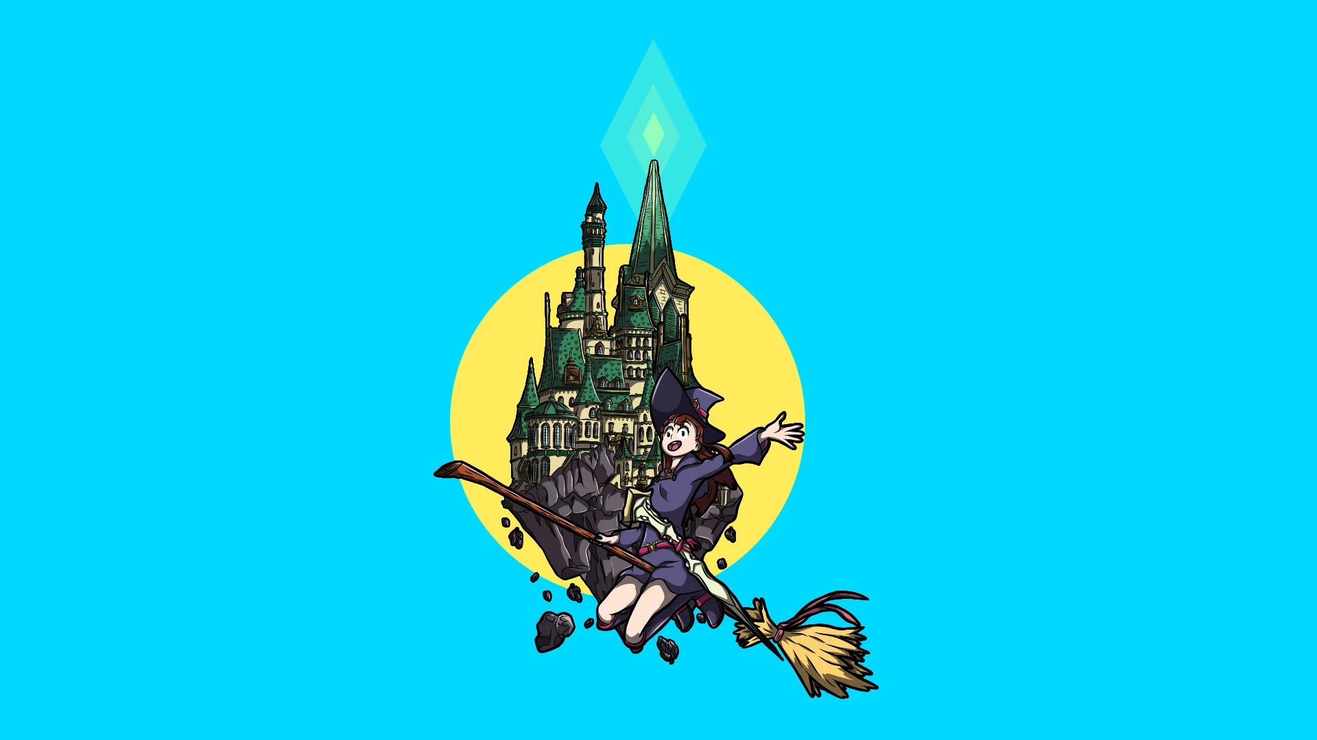 Little Witch Academia HD Desktop Wallpaper