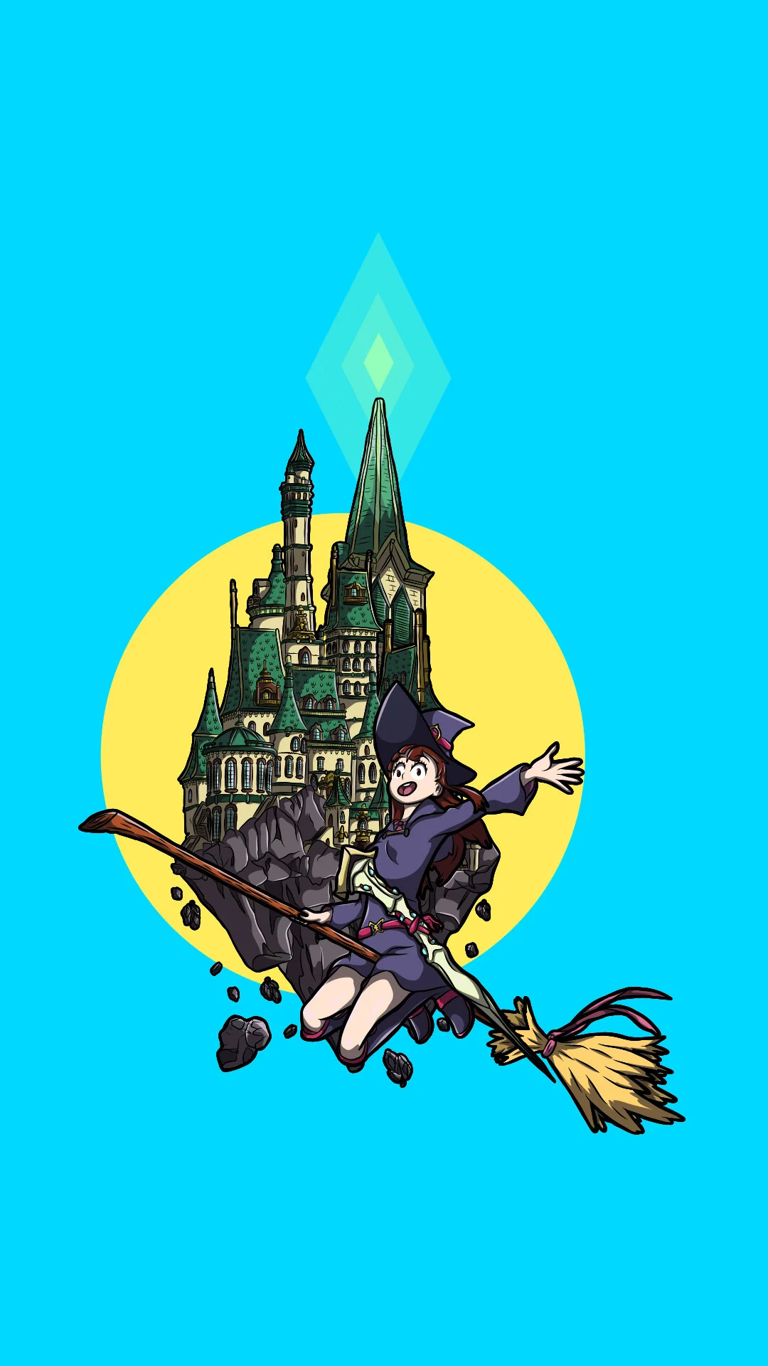 Little Witch Academia HD Phone Wallpaper