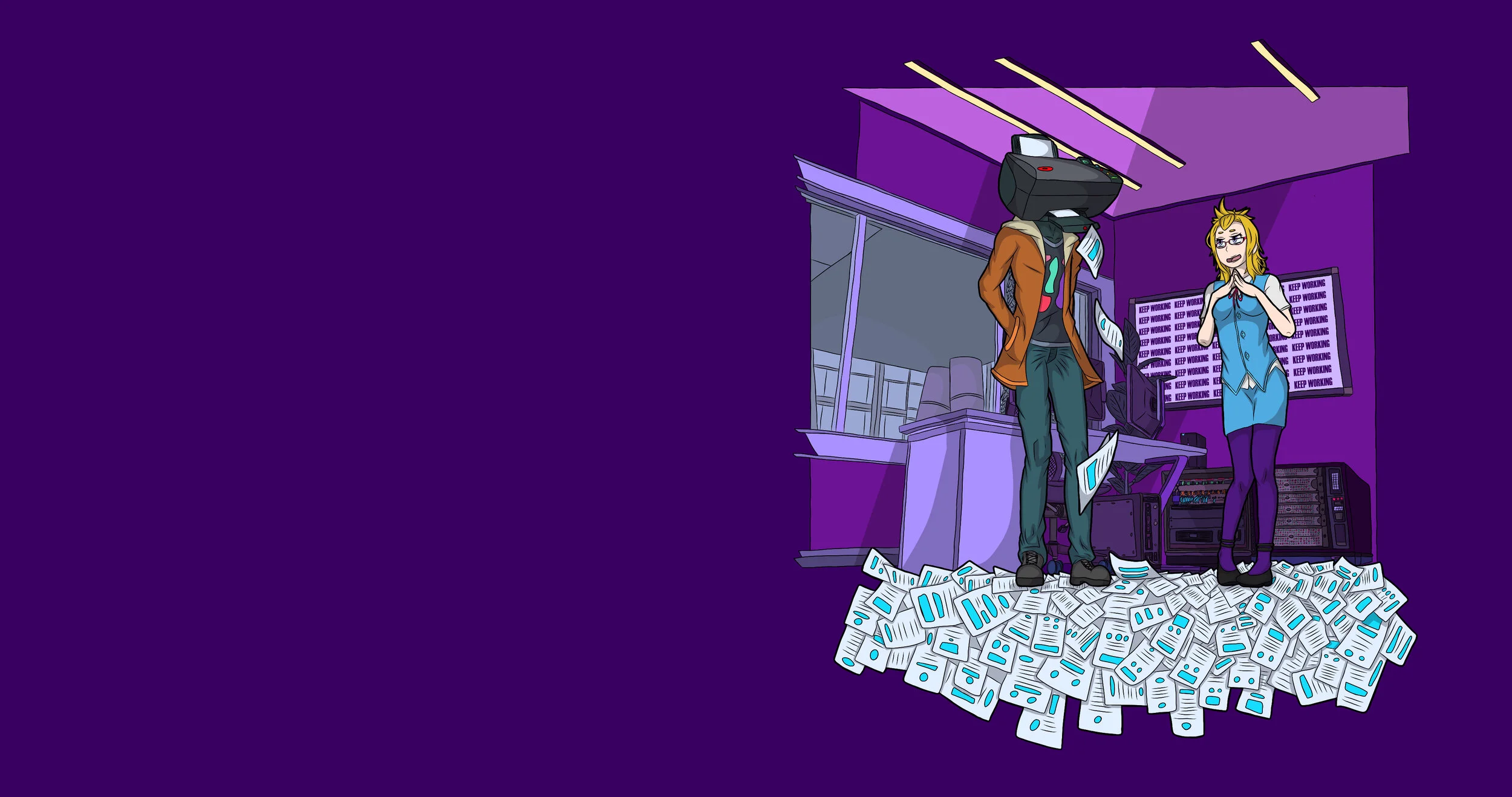 Printer Head 4k Desktop wallpaper