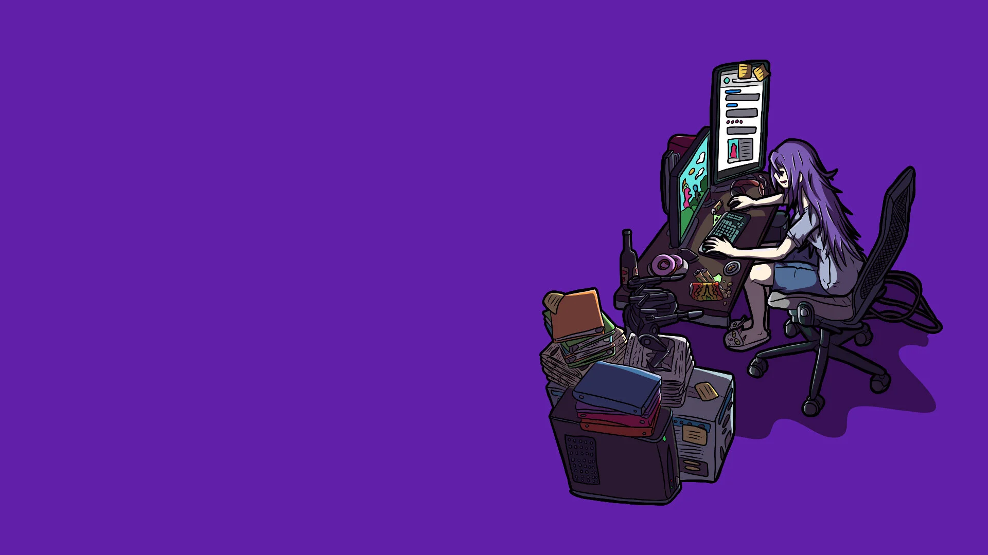 Recovery of an MMO Junkie HD Desktop wallpaper