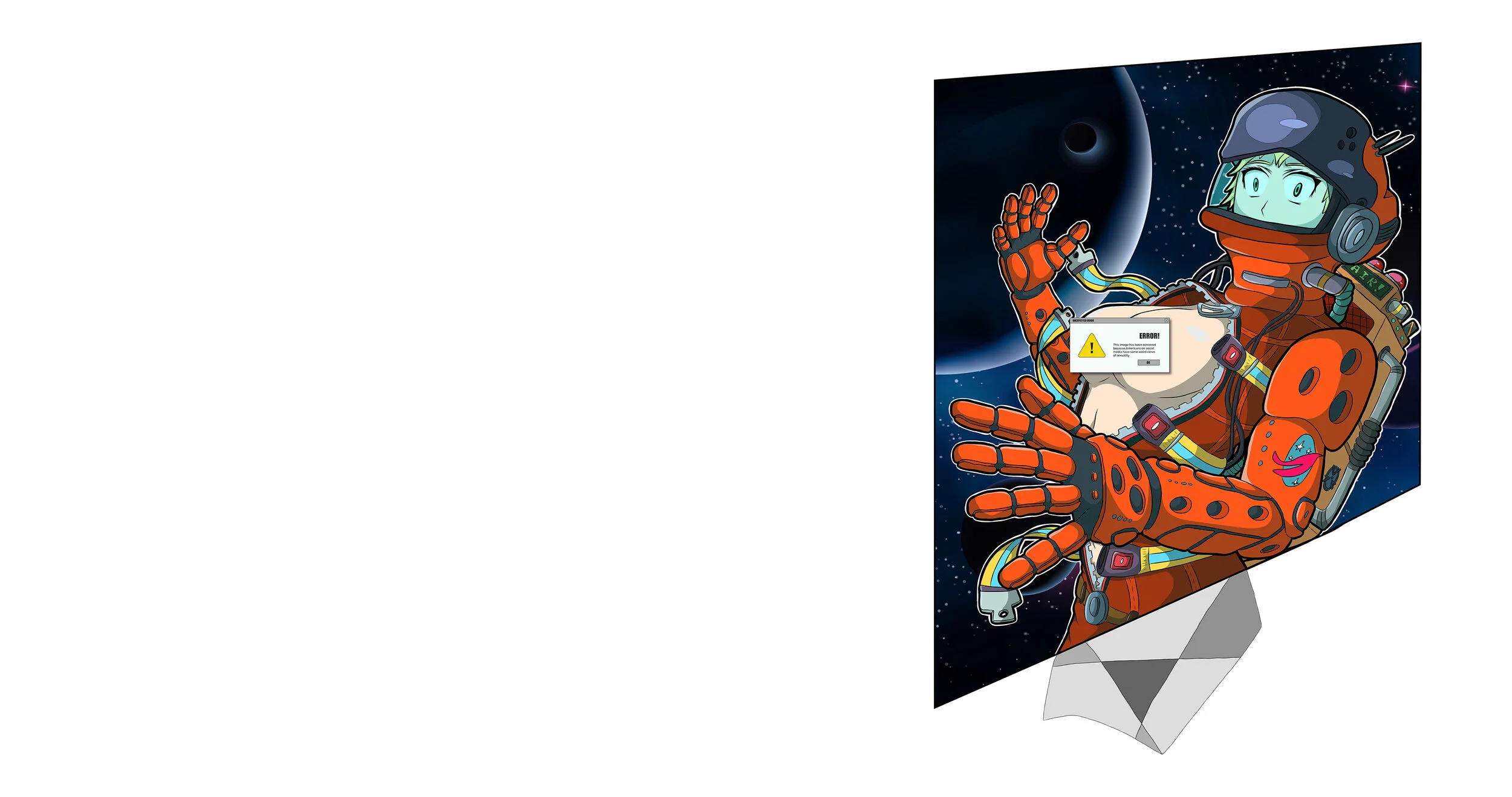 Space Chest 4k Desktop Wallpaper