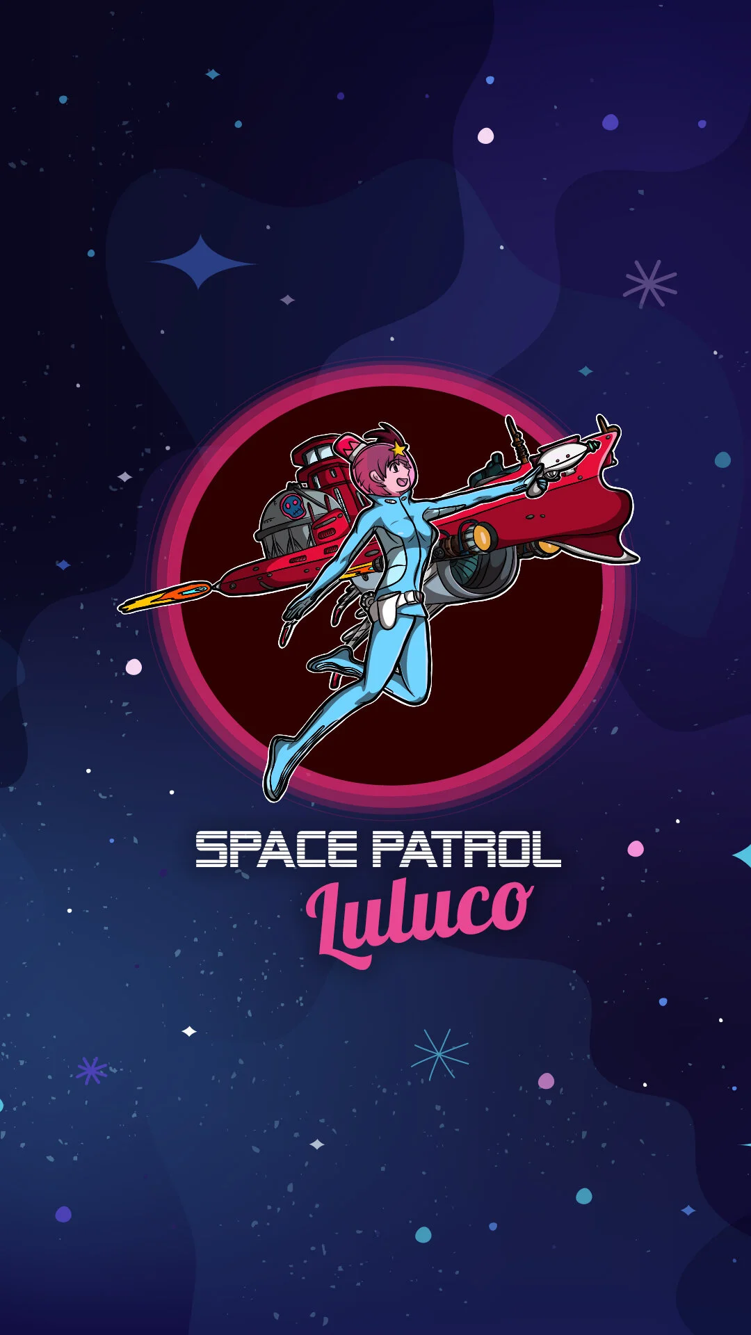 Space Patrol Luluco HD phone wallpaper