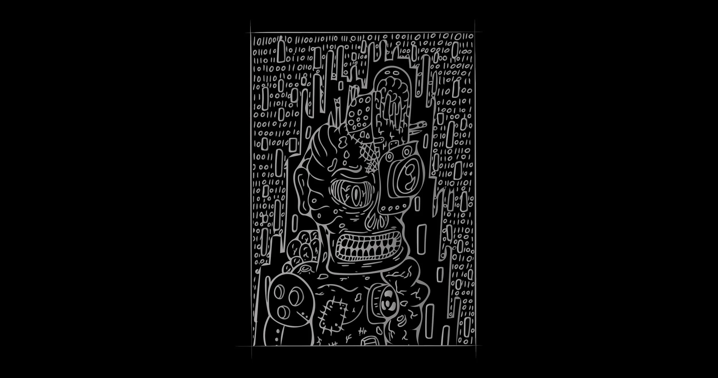 Mutant Zombie Cyborg 4k Desktop Wallpaper