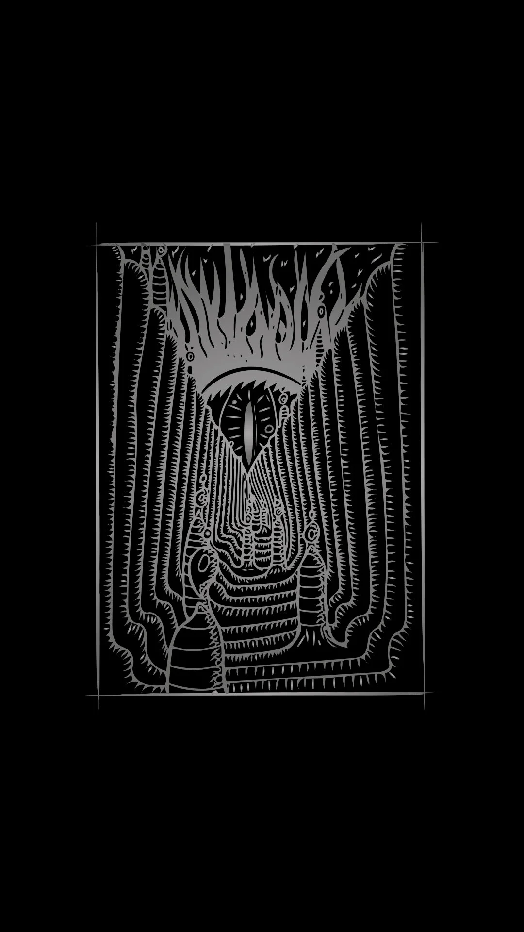 Path to the Eye HD Phone wallpaper