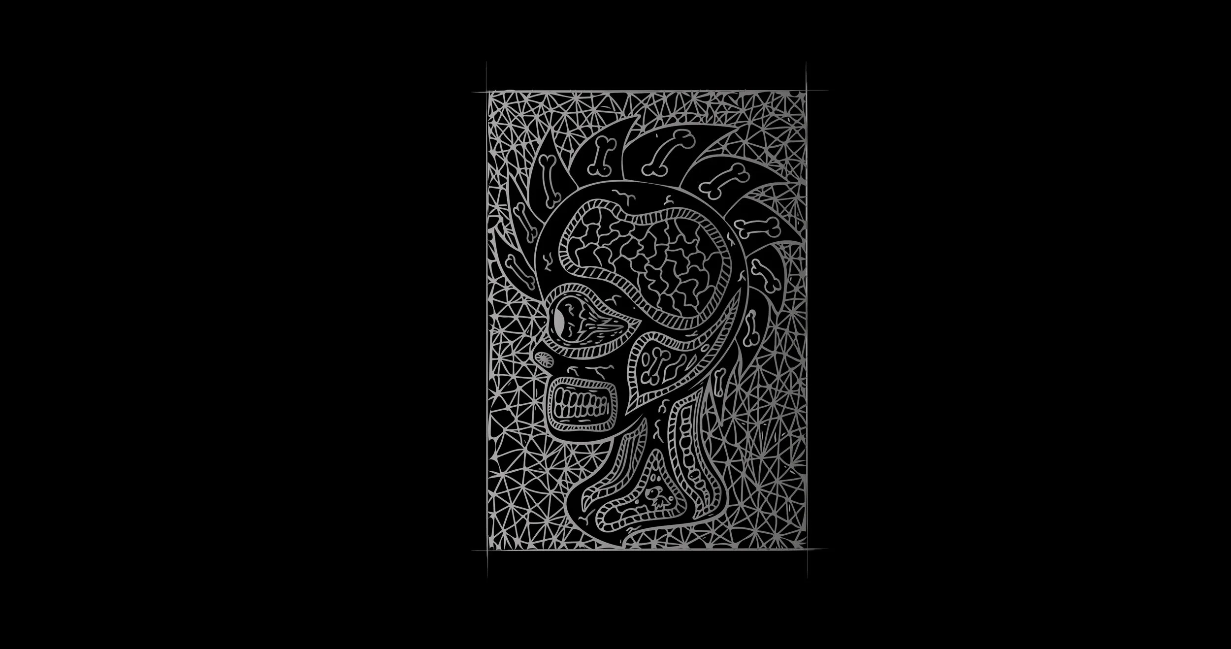 Xray Polygon 4k desktop wallpaper