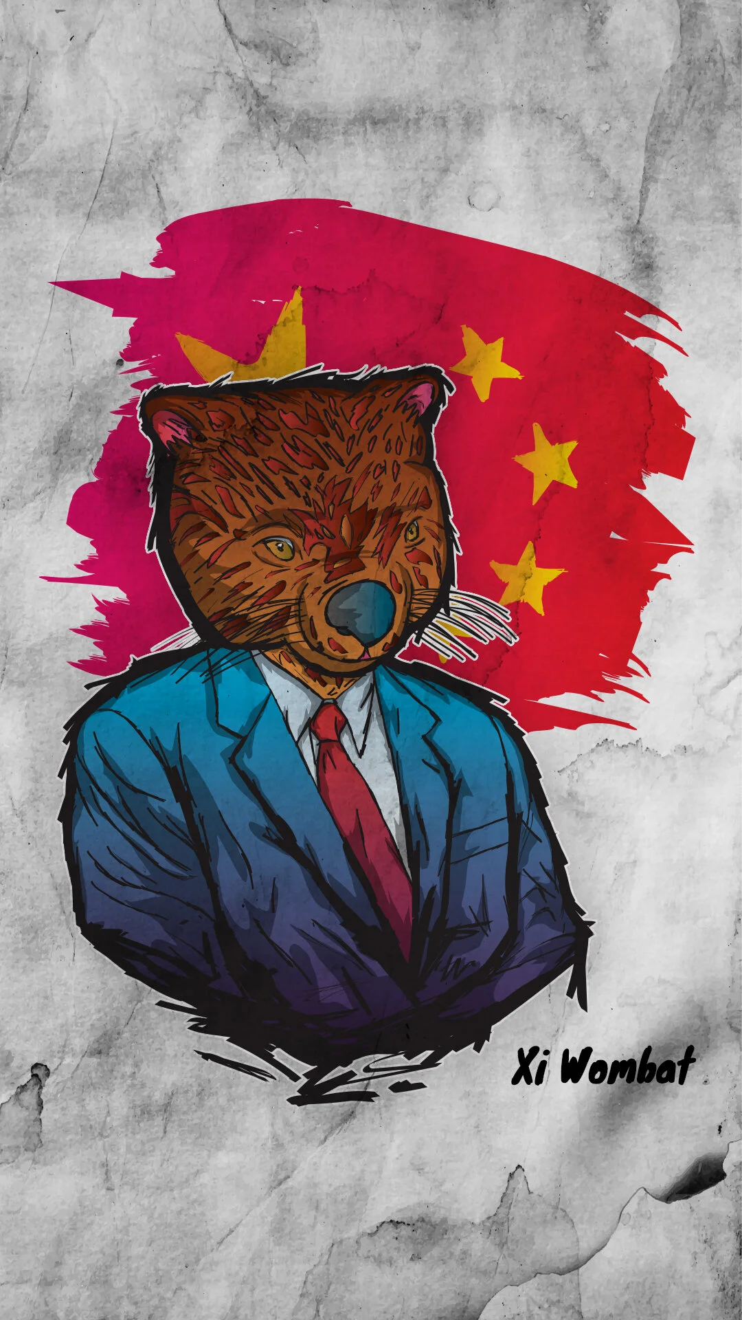 Xi Wombat HD Phone Wallpaper