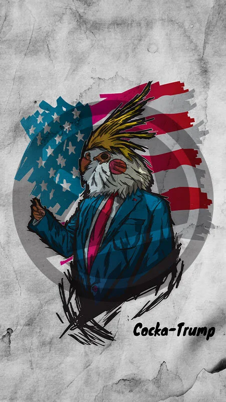 cocka trump hd phone wallpaper