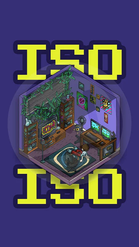 Isometric Isolation 1080p Wallpaper Phone