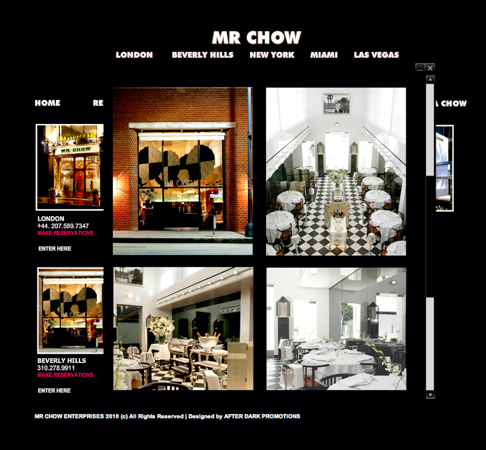 Mr. Chow Restaurants