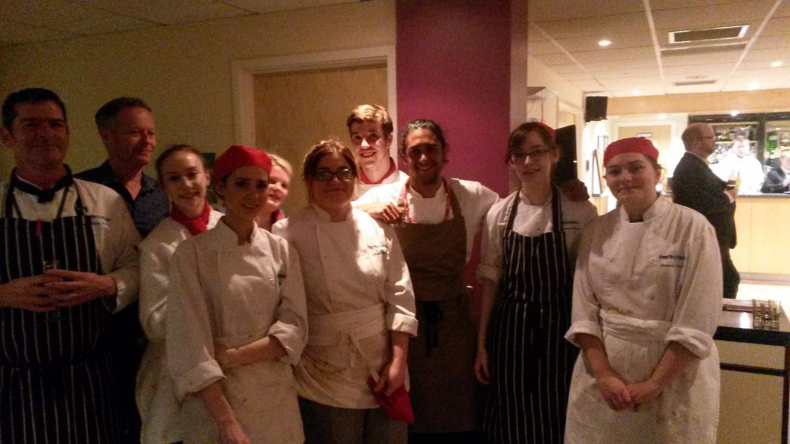 Welcoming "WINNER" Georgia to the kitchen Team