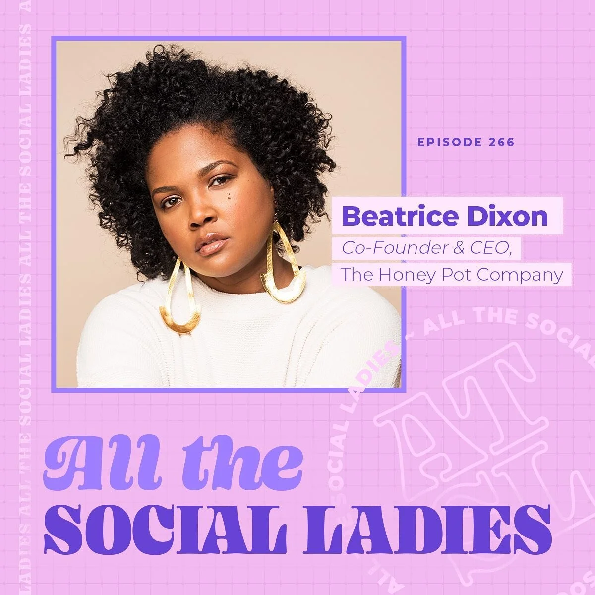 After suffering from bacterial vaginosis for eight months, @iambeadixon’s grandmother appeared to her in a dream with a list of ingredients. Today, Beatrice tells us how she turned that list into a business, @thehoneypotco, a plant-derived vagi