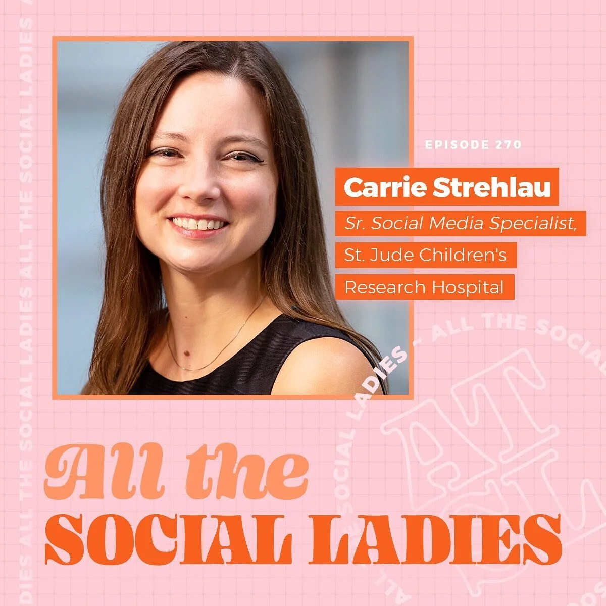 While we hope nobody ever has to walk through the doors of St. Jude (unless you want to work there, of course), it’s important to acknowledge and understand the work going on behind them—that’s where Carrie Strehlau comes in. Today,